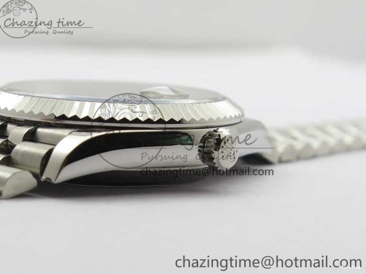 MiroTime 0327 DateJust 41MM 126334 904L SS VRF 1:1 Best Edition Silver Dial Crystals Markers on SS Jubilee Bracelet A FashionForward 2907